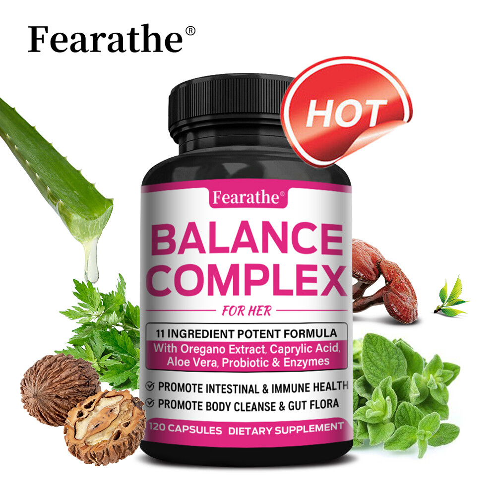 Balance Complex For Women Candida Cleanse Detox Supplement For Vaginal Health US