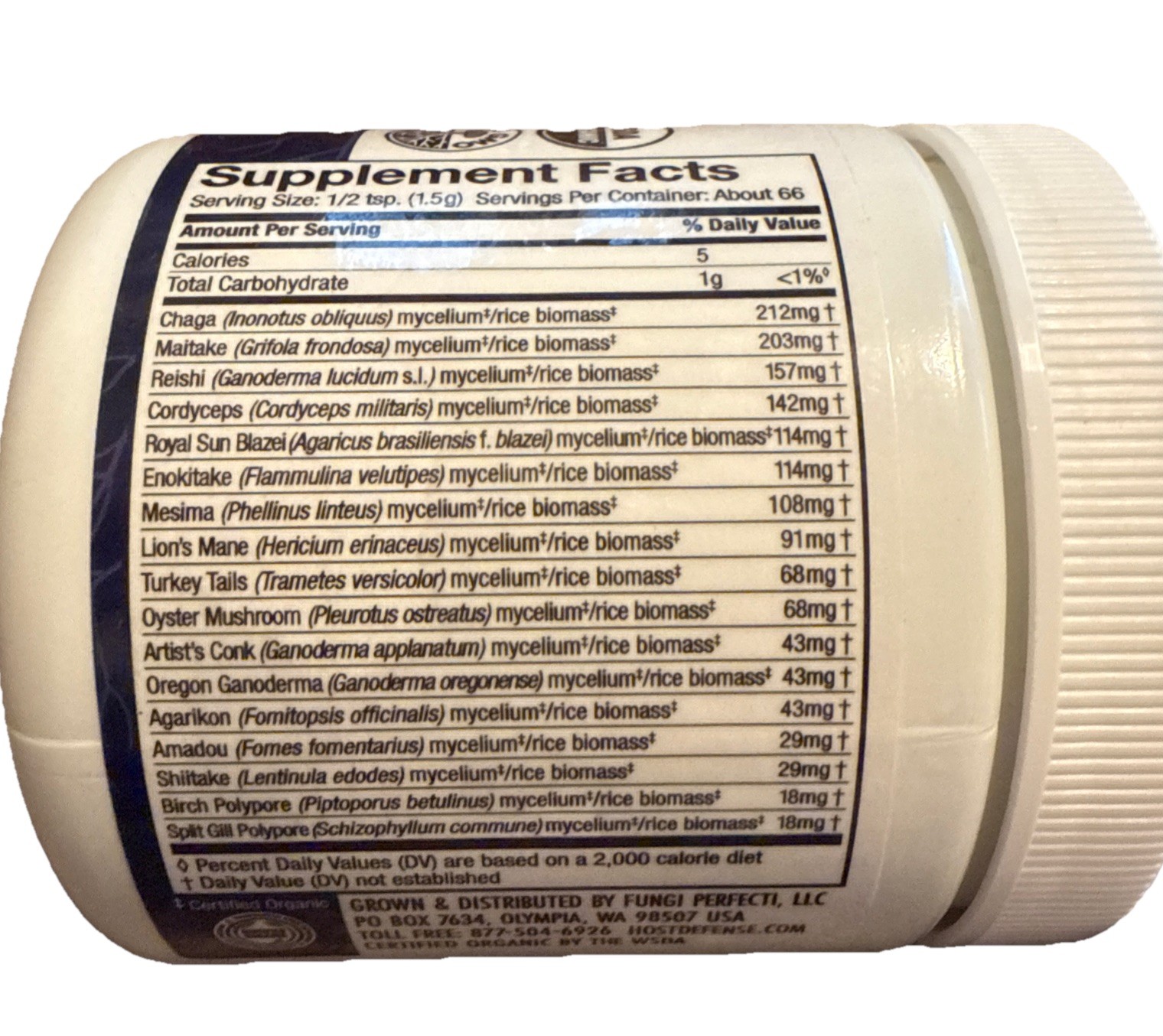 Host Defense MyCommunity Powder – Immune Support, 17 Mushroom Species Blend