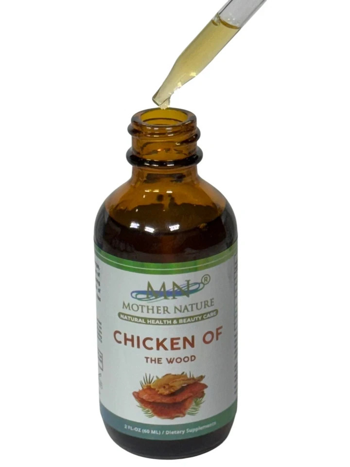 Chicken of the Woods Mushroom Extract Liquid Drops 2oz Immune Digestive Support