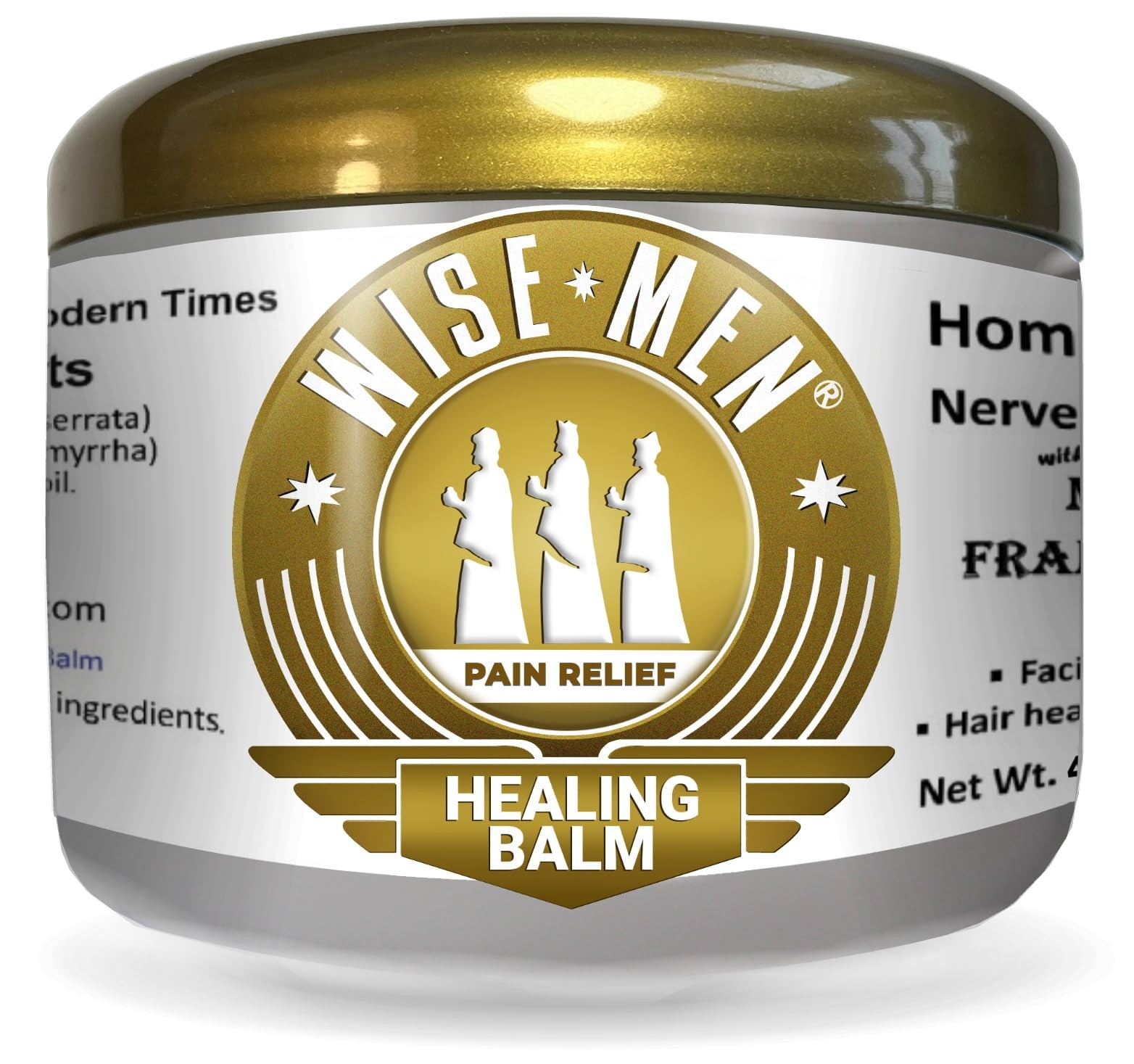 Healing Balm with Myrrh and Frankincense Essential Oils for Neuropathy, Sciat…