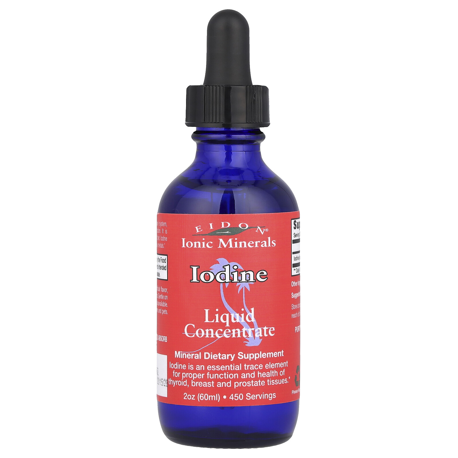 Iodine, Liquid Concentrate, 2 oz (60 ml)