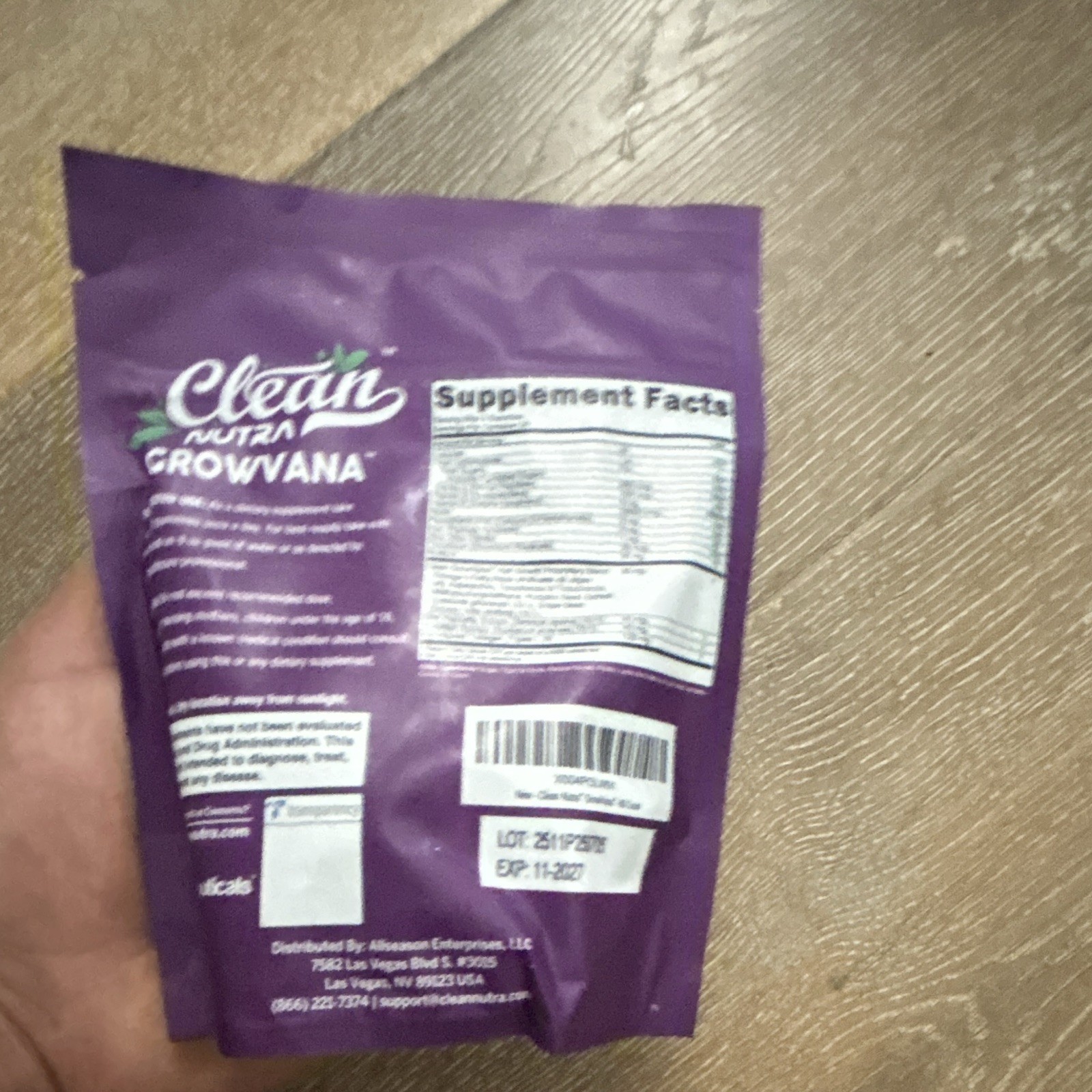 Clean Nutra Biotin + Collagen Hair Growth Gummies 5000mcg Blood Orange 90
