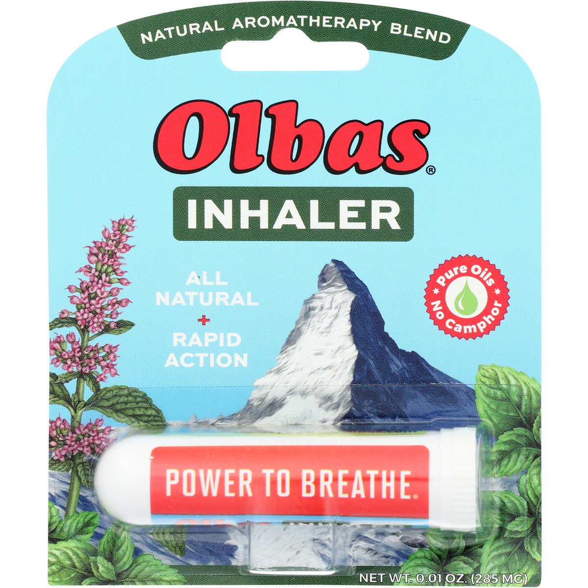 Olbas Aromatherapy Inhaler Natural Blend 0.01 Oz Oil 12 Pack