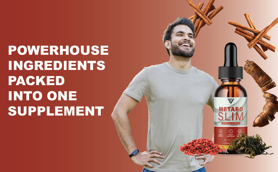(5 Pack) Metabo Slim Weight Management, MetaboSlim Liquid Drops (10oz)