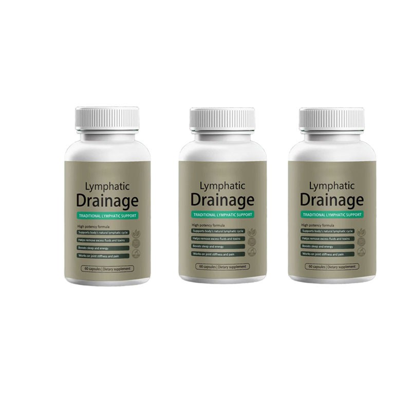 3Pack Drainage Lymphatic Capsules- Supports Cellulite Reduction, 180 Capsule