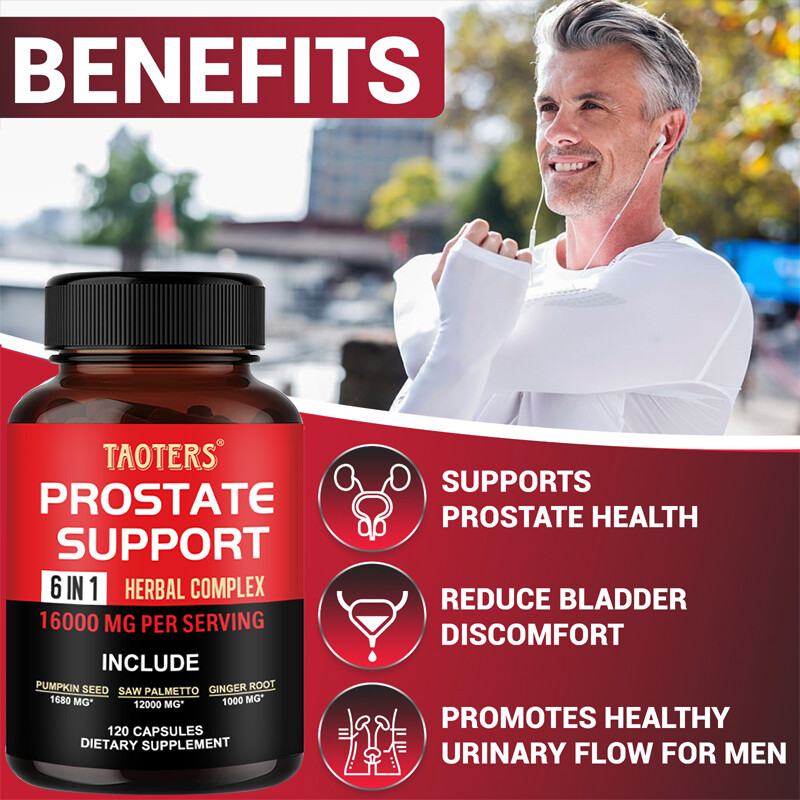 Prostate 6-in-1 Complex – Reduces Frequency And Urination