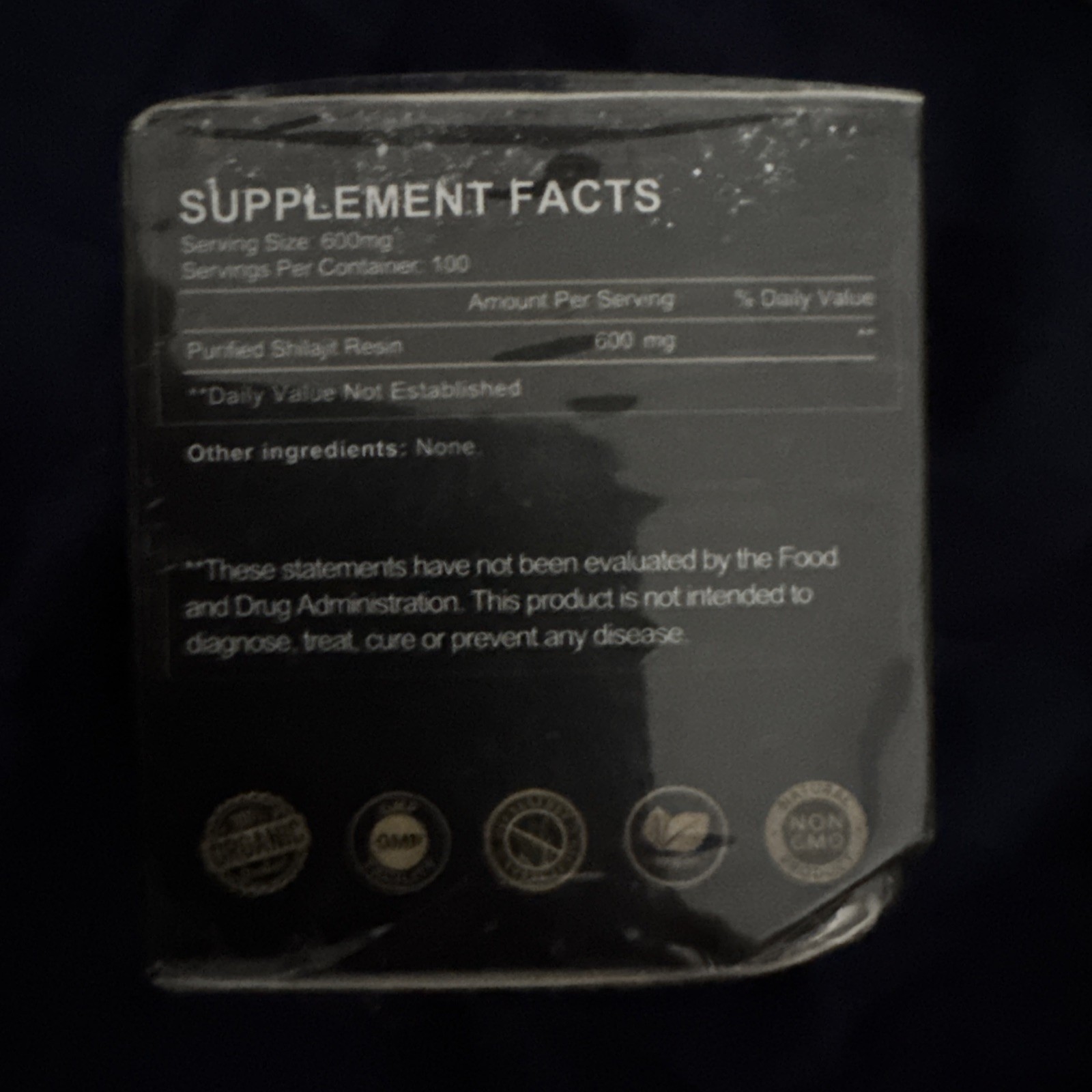 Orgmax Shilajit Natural Organic Mineral Resin- 85+ Trace Minerals & Fulvic Acid