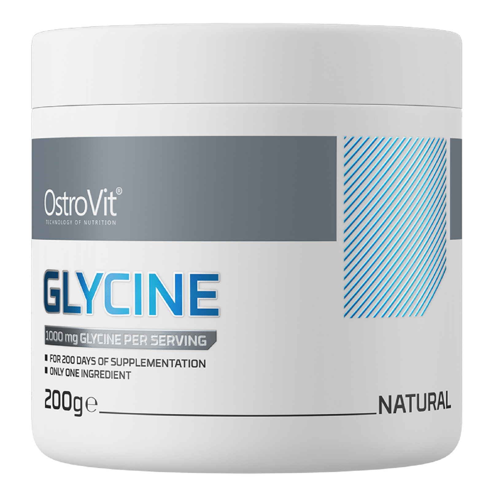 GLYCINE – 200g – Recovery Collagen production Better sleep quality Regeneration