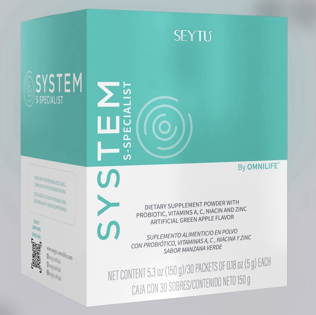 SEYTÚ System S-Specialist Supplement Powder Probiotic Green Apple 5.3 oz