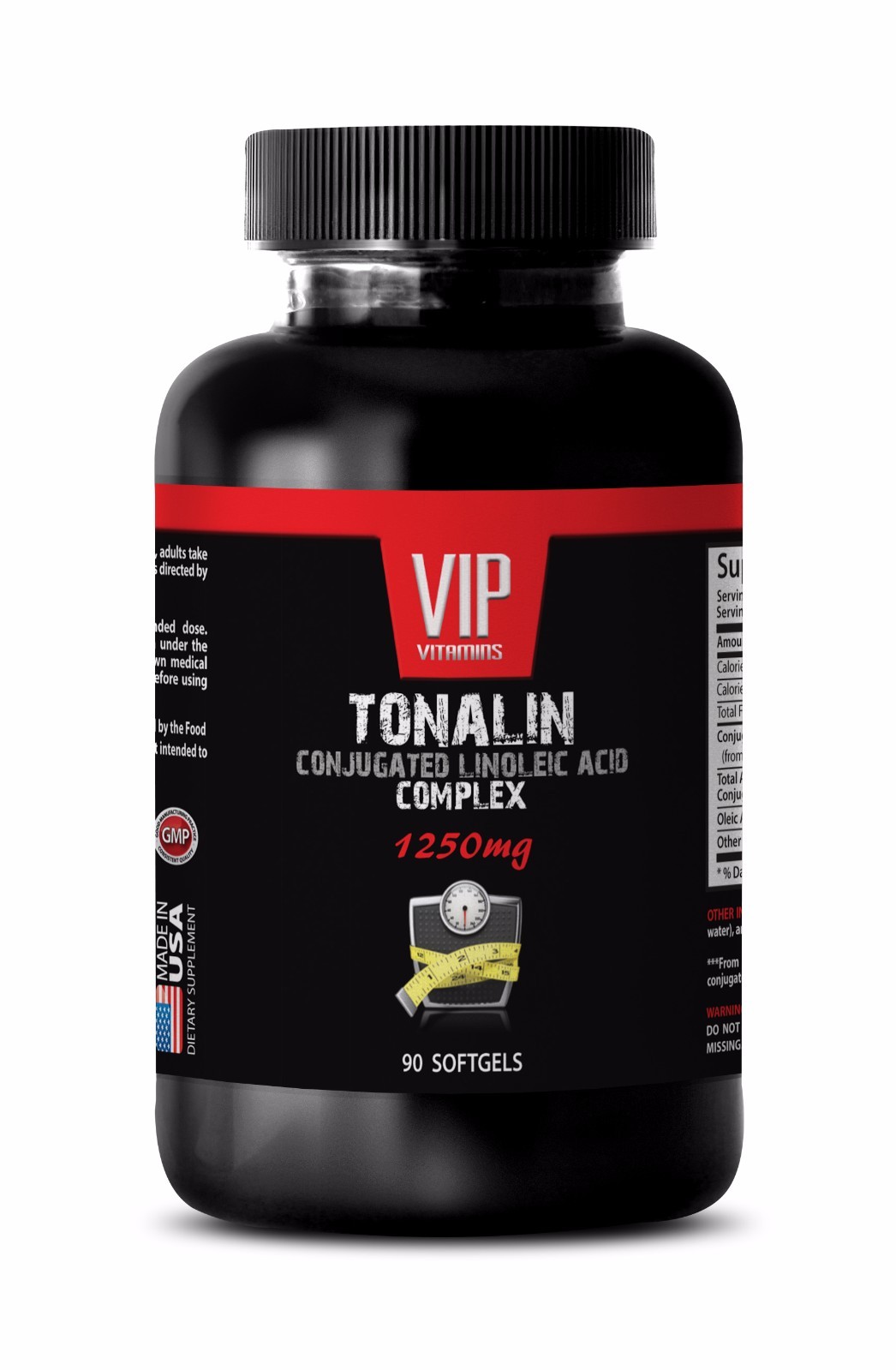 CLA Supplement – TONALIN Complex – Enhances lean body mass – 1 B, 90 Softgels