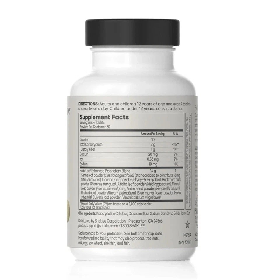 Herb-Lax® Gentle Laxative – Herbal Blend with Senna Leaf for Digestive Health