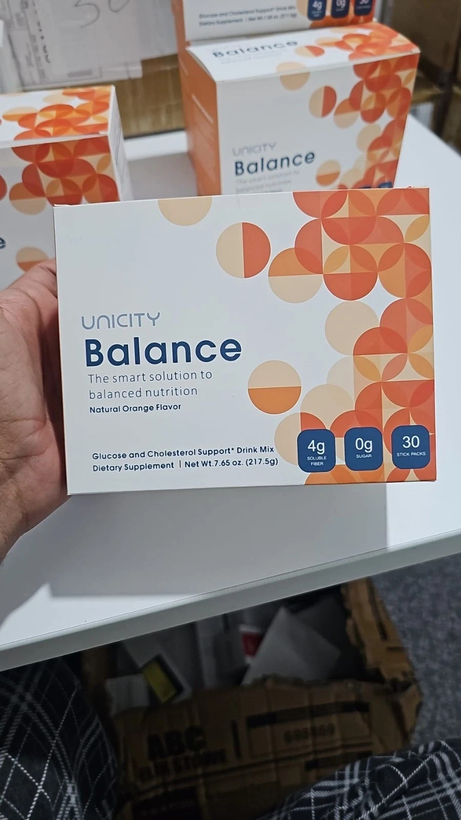 Unicity BALANCE 30 Packets/Stick ORANGE Flaour Exp 5/2/2027 Free Shipping