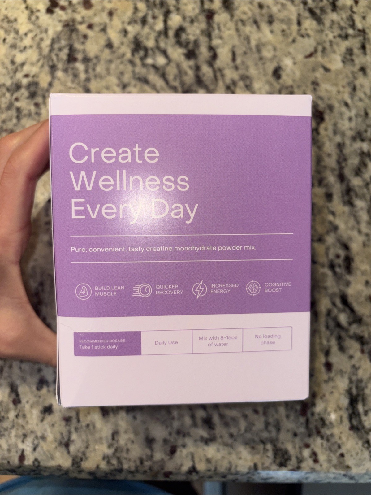 Creapure “Create” Mixed Berry 30 On-the-go Packets Creatine Monohydrate Sticks