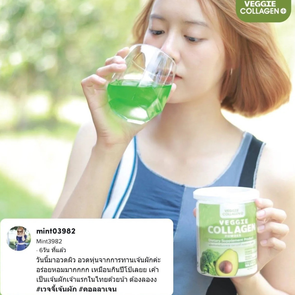 Veggie Collagen Powder Pre Probiotic High Fiber Anti-Aging Meal Replace 200g x 1