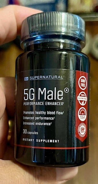 Supernatural 5G Male Performance Enhancer – Healthy Blood Flow (30 Caps) NEW!