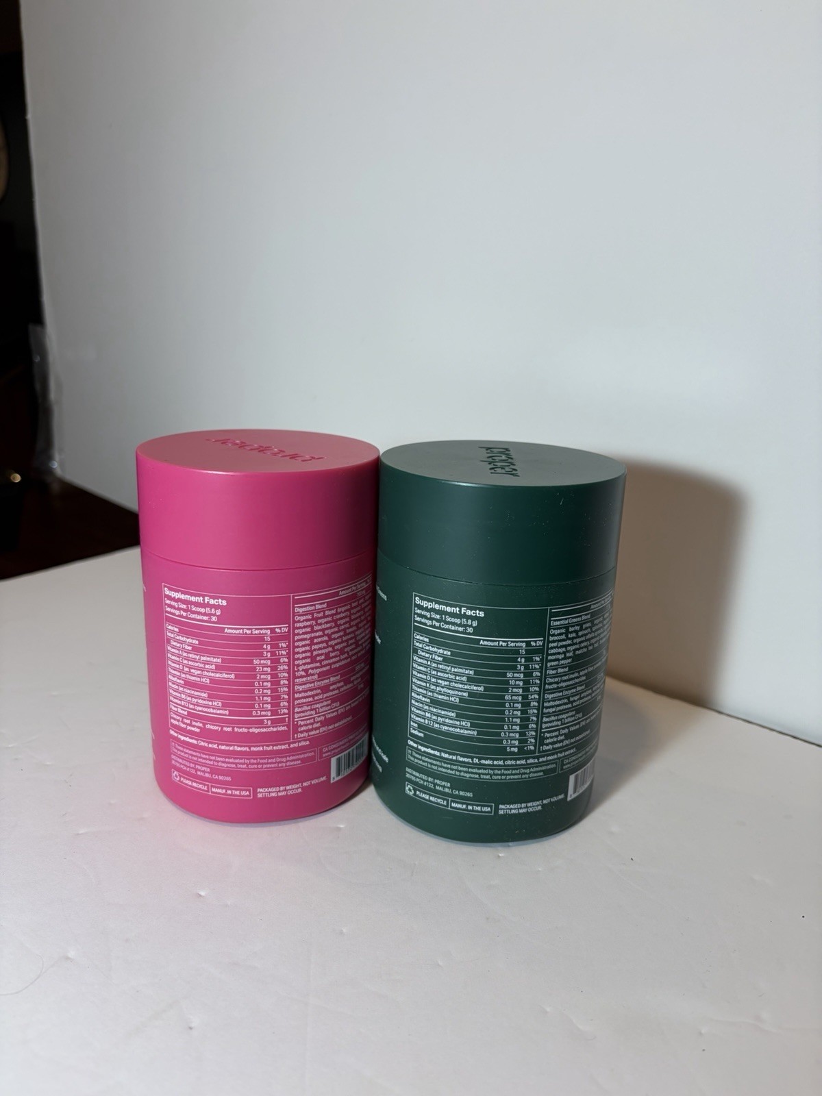 Proper Digestion + Bloat Relief & Daily Boost Superfood Powder Green Apple