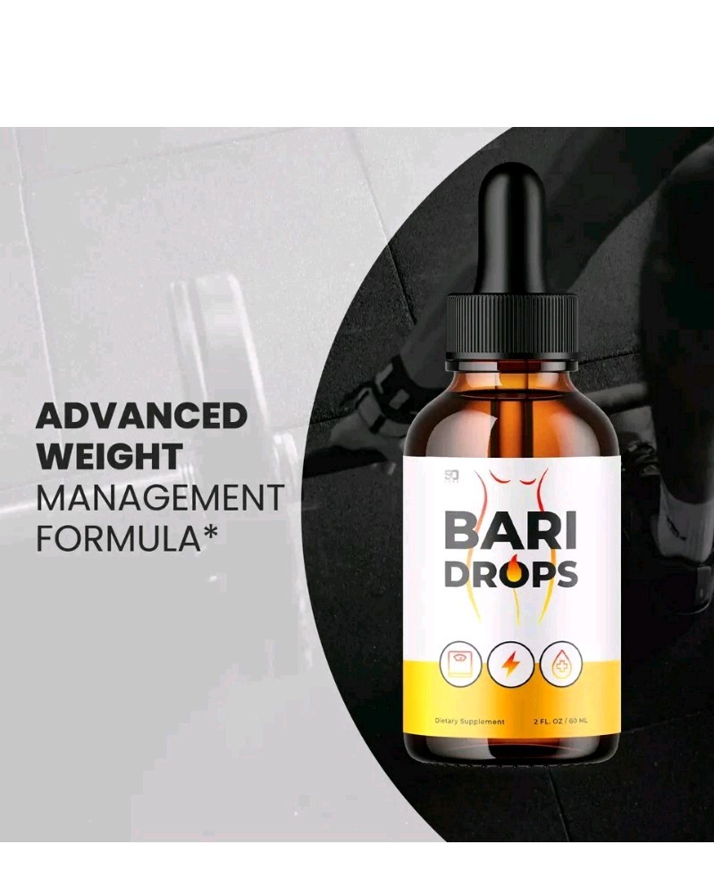 Bari Drops Dietary Supplement Liquid Drops 2 fl oz (60 mL) Nutritional Formula
