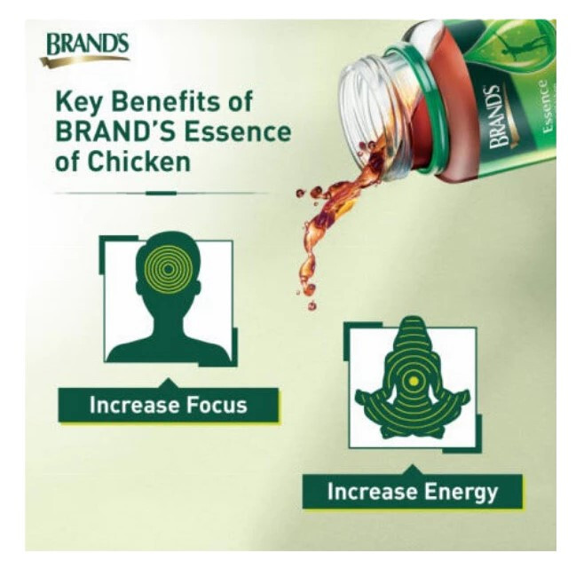 BRAND’S Essence of Chicken 15 Bottles x 70g (1 Case) – DHL EXPRESS SHIPPING