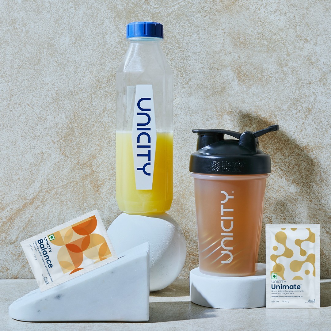 Unicity Balance 60 + Unimate Lemon Ginger 30 Bundle | FREE Diamond Elite Bottle