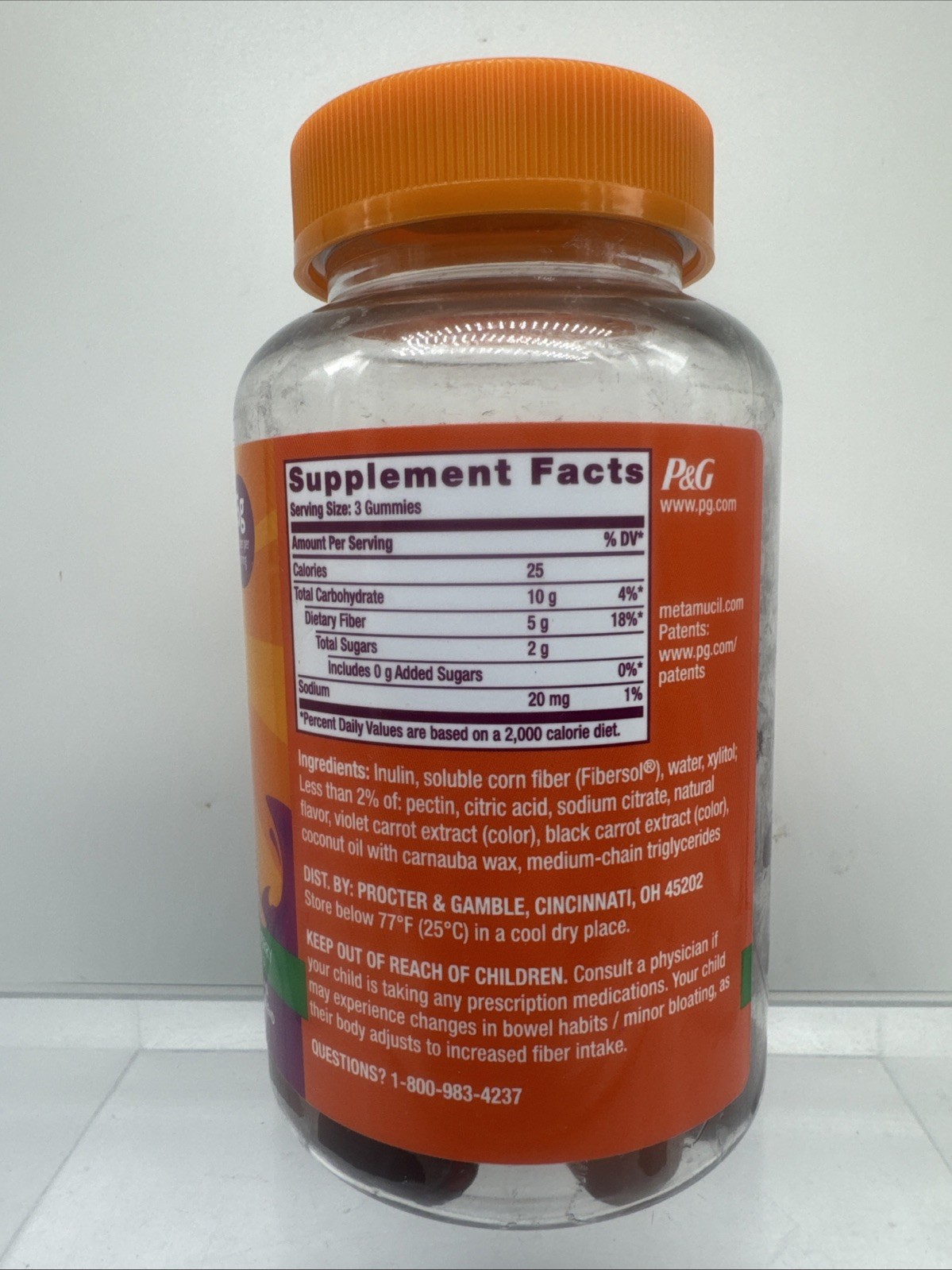 NEW Metamucil Kids Fiber Gummies Supplement No Sugar Added COMBINESHIP