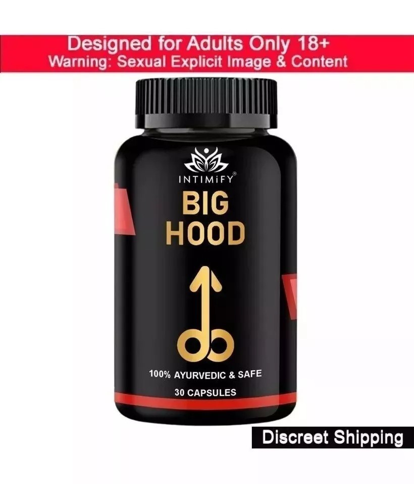 (2 pack) Big Hood Maximum Performance Supplement Premium Pills – (30 Capsules)