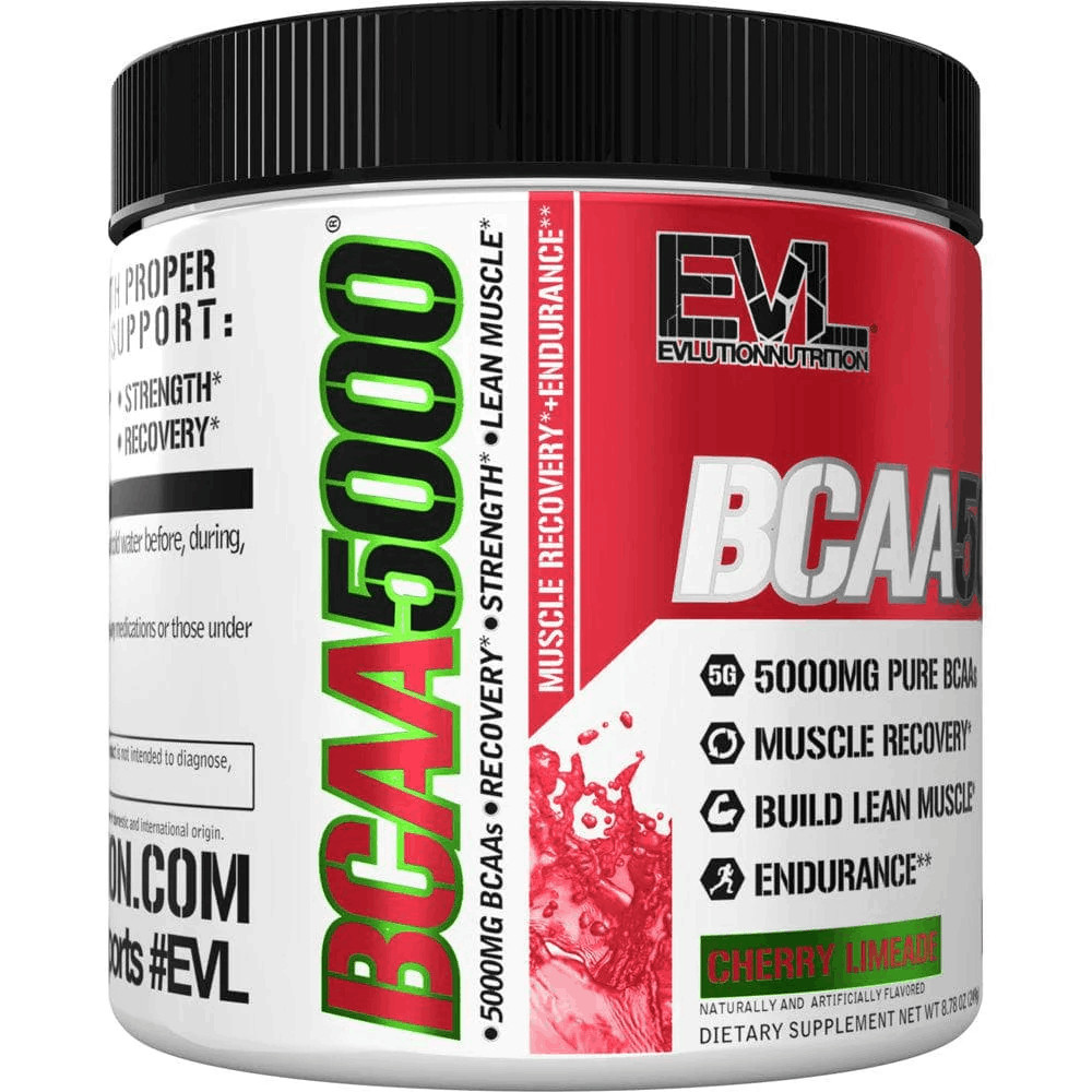 EVL Evlution Nutrition BCAA 5000 Cherry Limeade 30 Servings New Sealed