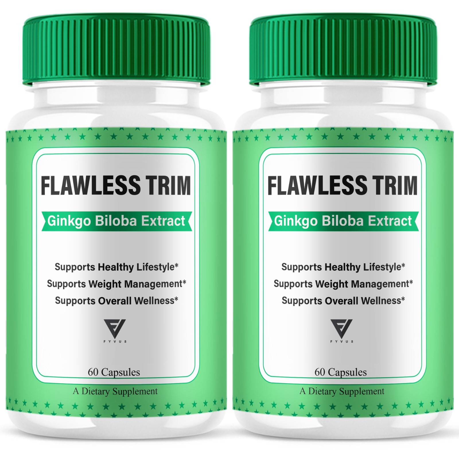 (2 Pack) Flawless Trim Metabolism Support, FlawlessTrim Pills (120 Capsules)