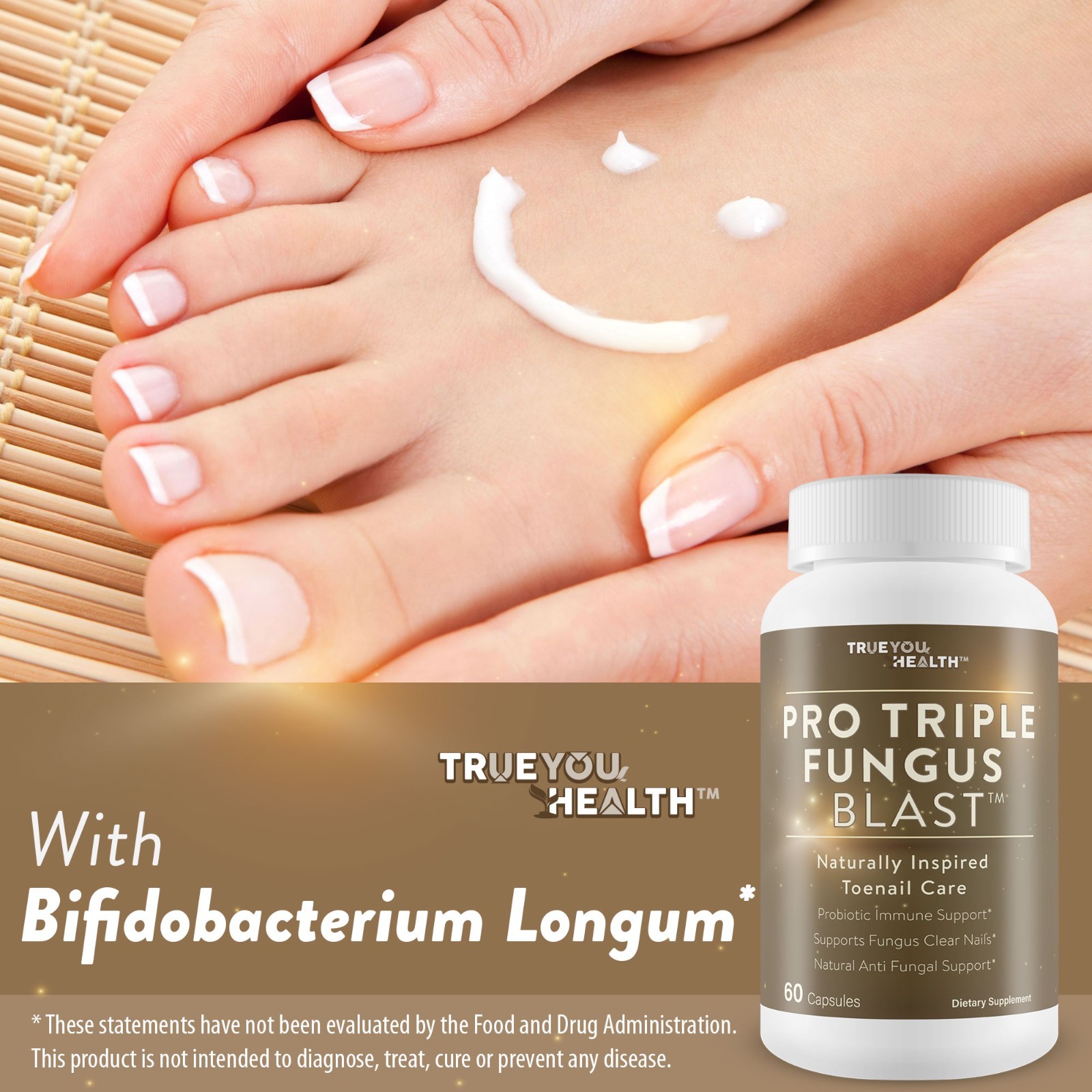 Pro Triple Fungus Blast – Probiotic Fungus Fighter – Health Support Foot Fungus