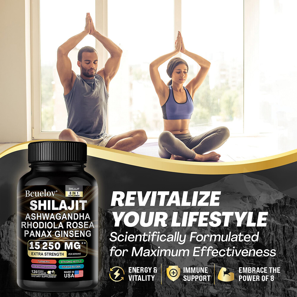 Immune System Health Supplements Boost Energy Support Muscle Health 120 Capsules