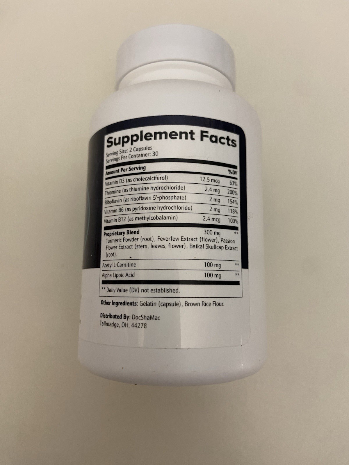 Physio Science Pro Nerve Nerve Health SEALED 60 Capsules 30 Day Supply Exp 09/26