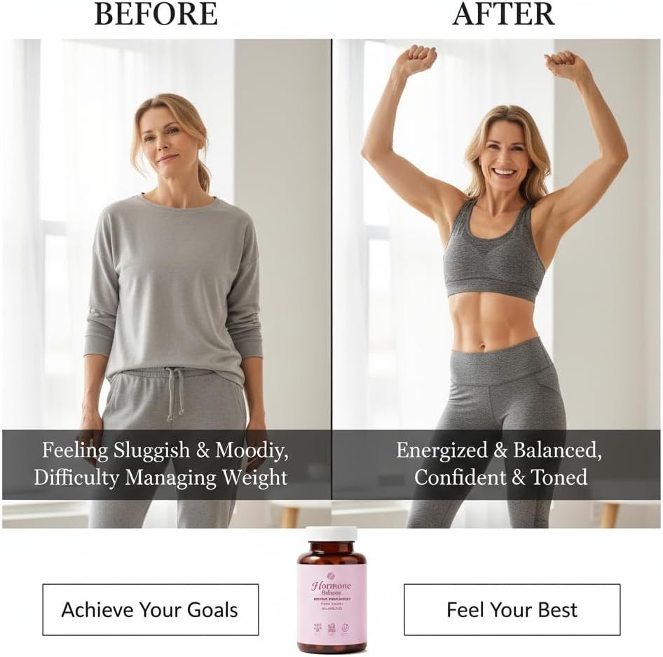 Hormone Balance for Women Daily Wellness Support and Weight Management