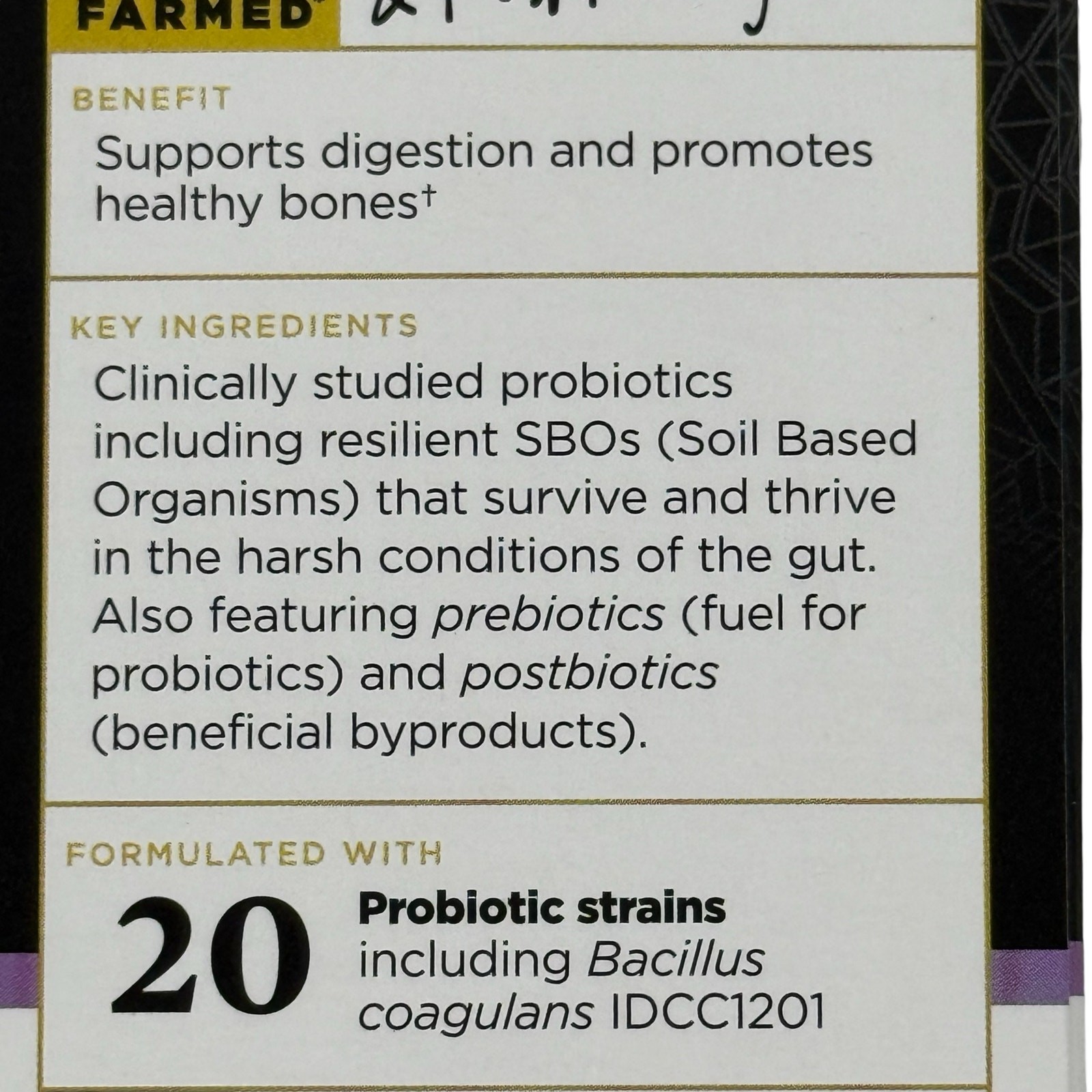 Ancient Nutrition Lot 2 Menopause Support Probiotics 60 Capsules Exp 07/2026 NEW