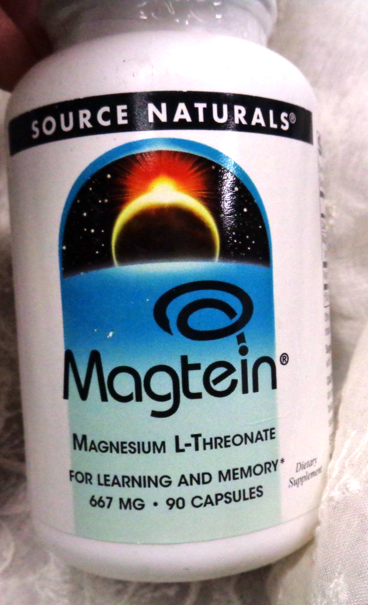 SOURCE NATURALS Magtein Magnesium L-Threonate, 90 Capsules ~ EXPIRES 9/28