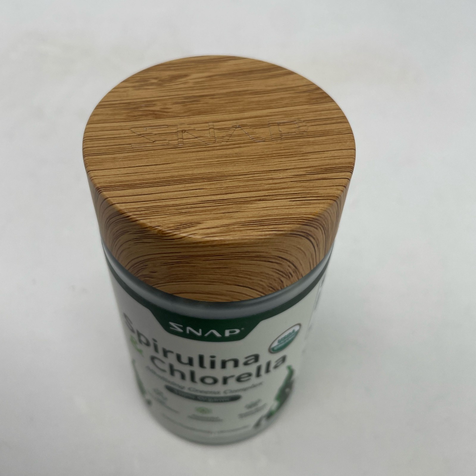 SNAP Supplements Organic Spirulina & Chlorella, Green, 120 Caps