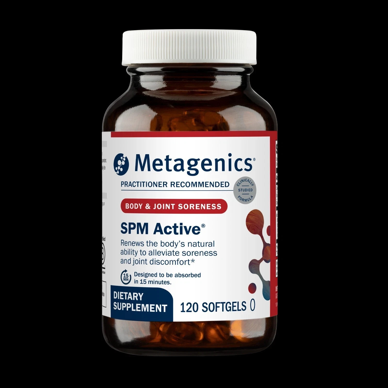 Metagenics SPM Active – 120 count Softgels Free Shipping USA…