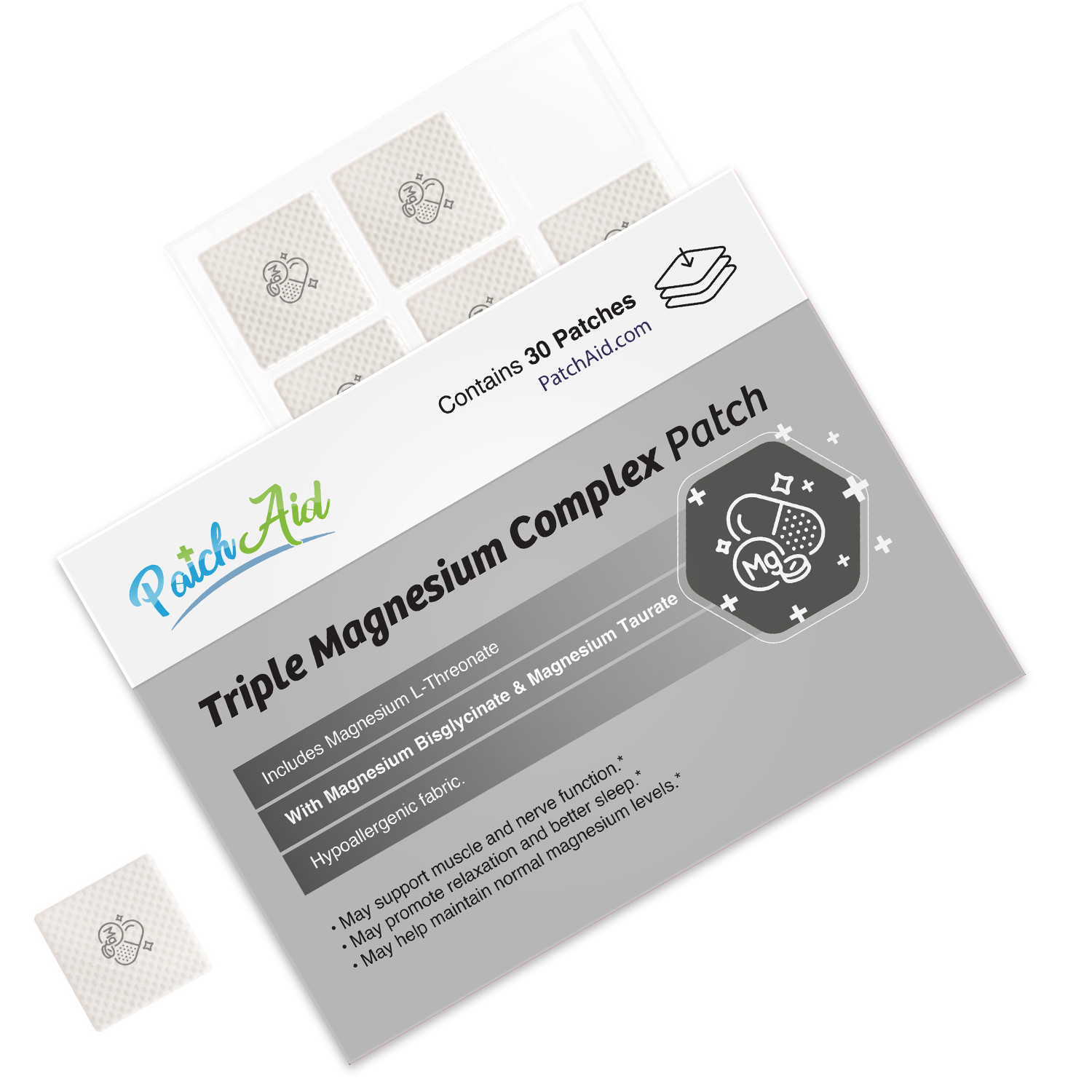 Triple Magnesium Complex Patch by PatchAid