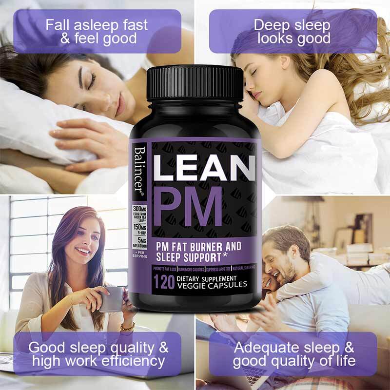 Lean PM Nighttime Fat Burner and Sleep Support Supplement