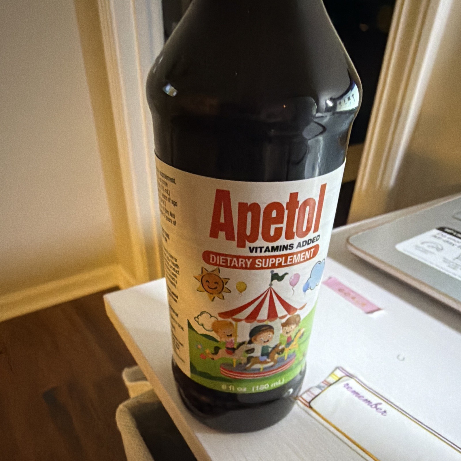 Apetol Liquid Dietary Supplement for General Wellness, Youth, 6 fl oz (180 mL)
