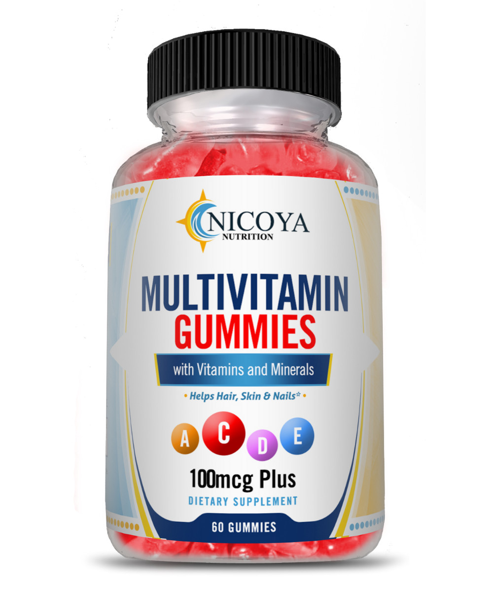 Family MultiVitamin Gummy, Biotin, Vitamin A, C & E, Zinc & Vitamin B-12