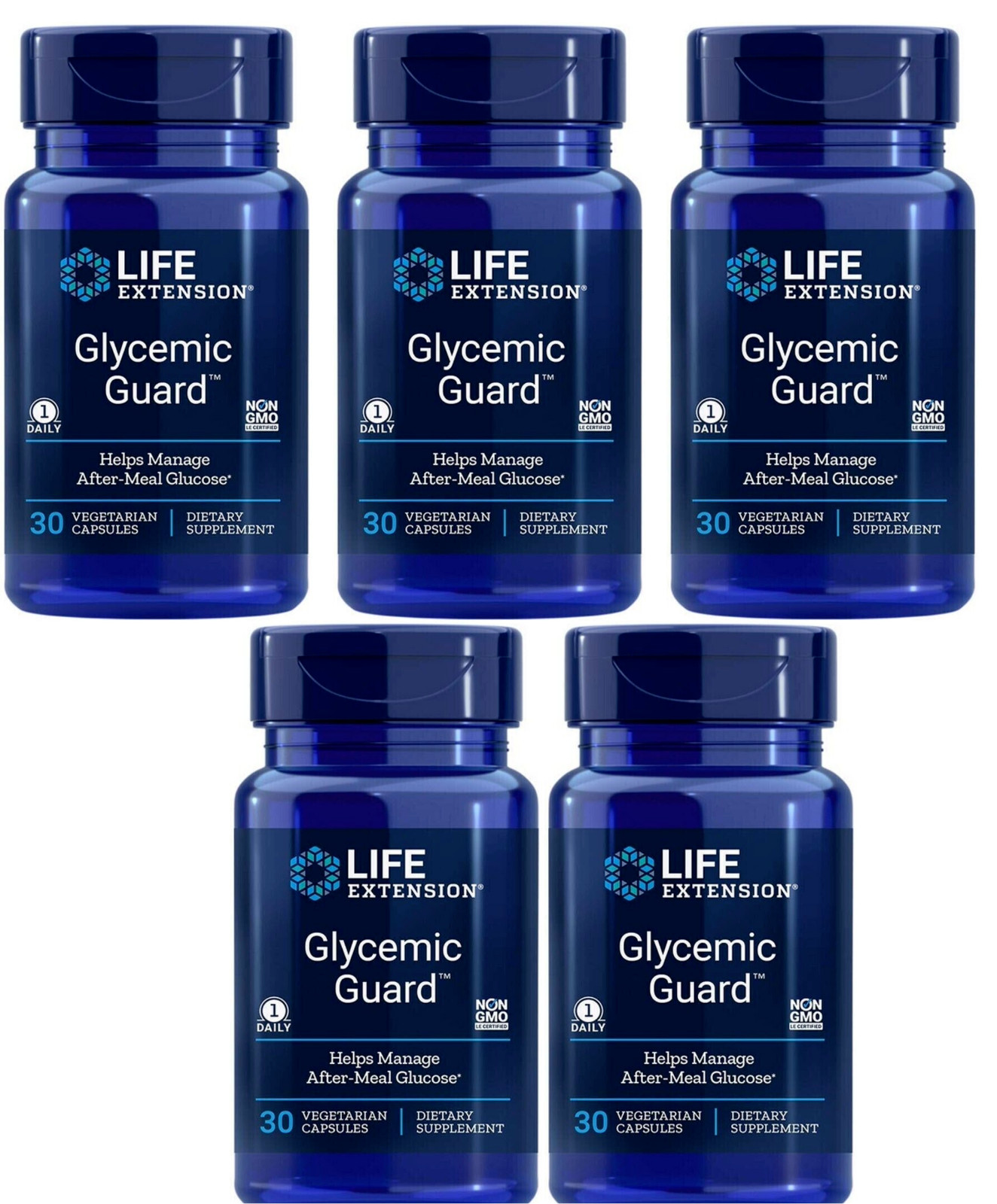 Life Extension Glycemic Guard 5X30 Caps Delphinol/Maqui berry/Clovinol