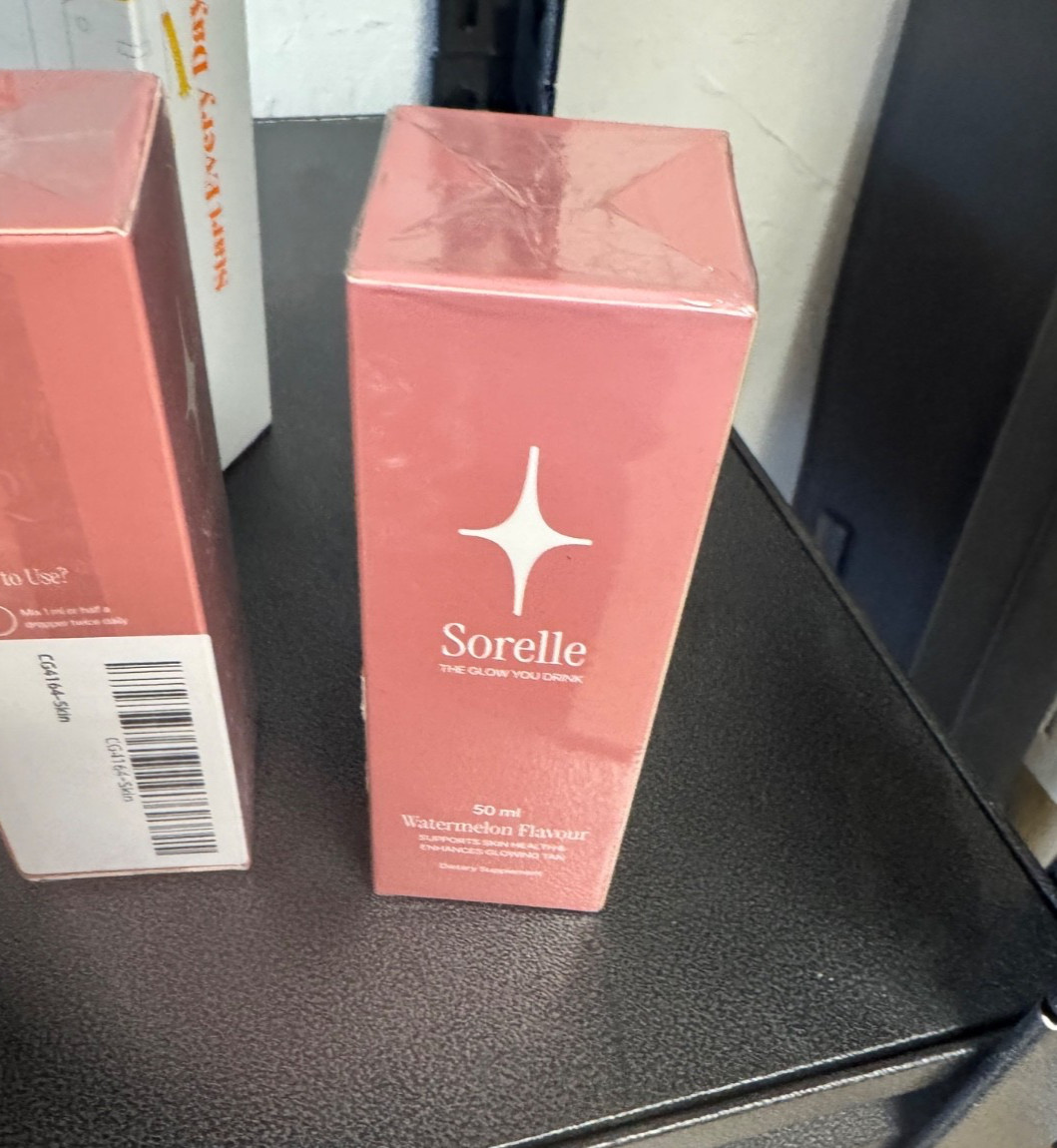 Sorelle The Glow You Drink Dietary Supplement 50ml Watermelon Flavor