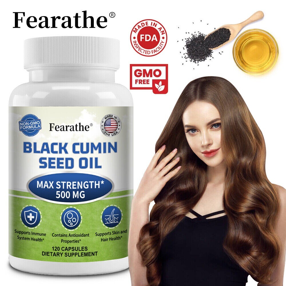Organic Black Seed Oil 500mg 30 To 120 Capsules – Immune Support