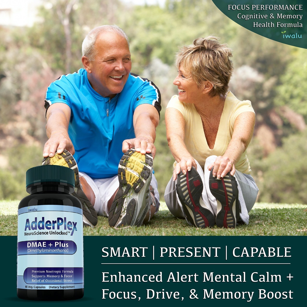Serotonin and Dopamine Supplements | Nerve Calming & Cortisol Control Adaptogens