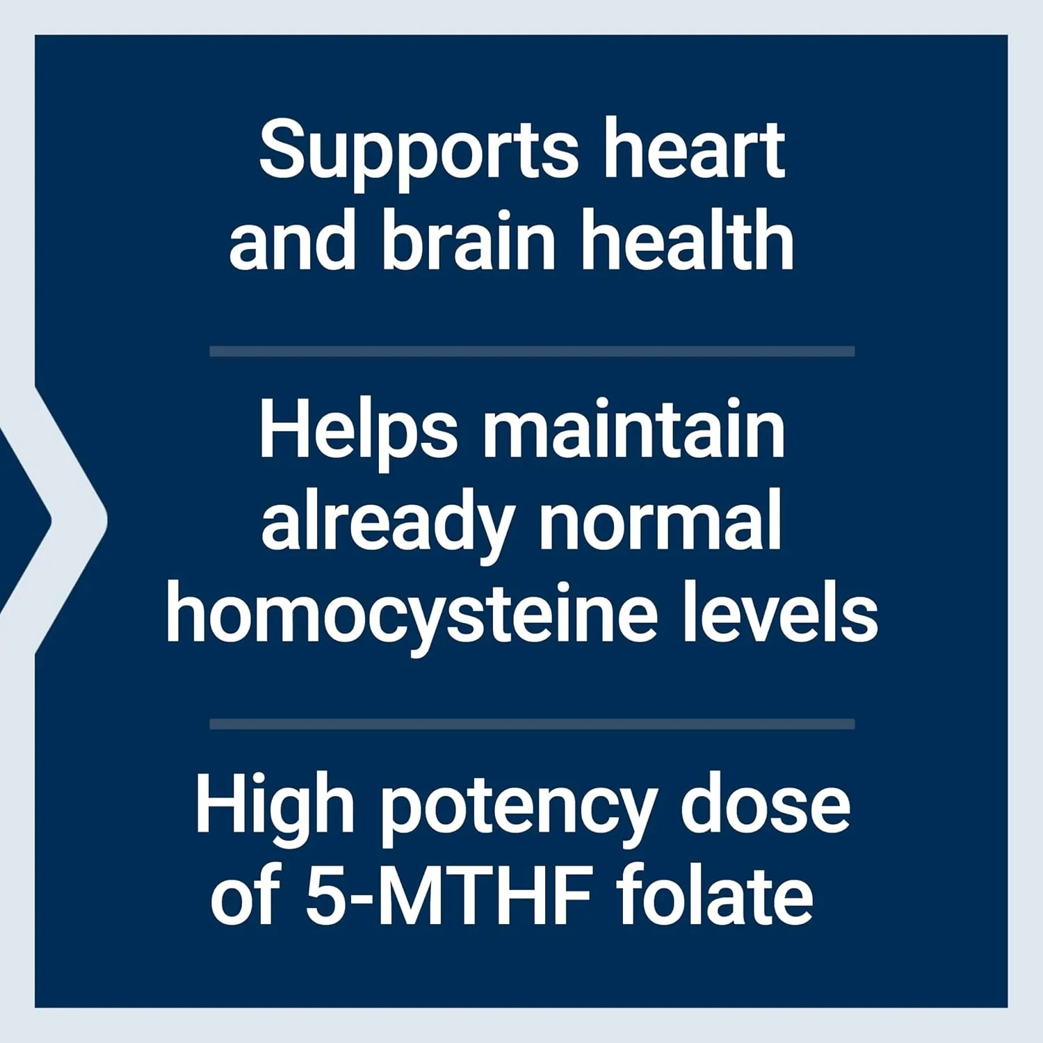 Life Extension Optimized Folate High Potency L-Methylfolate 5000 mcg,30Veg Tabls