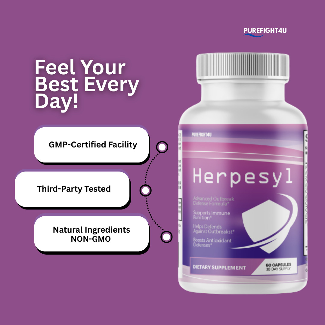 Herpesyl Advanced Defense Formula Dietary Supplement – 60 Capsules