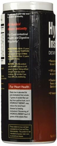Hydrocil Instant Dietary Fiber Supplement Digestive Regularity Sugar Free 10.6oz