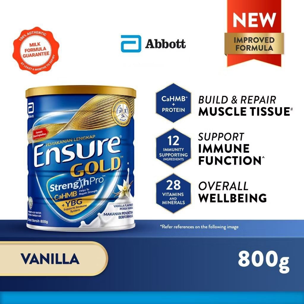 Abbott Ensure Gold 800g Vanilla Flavor