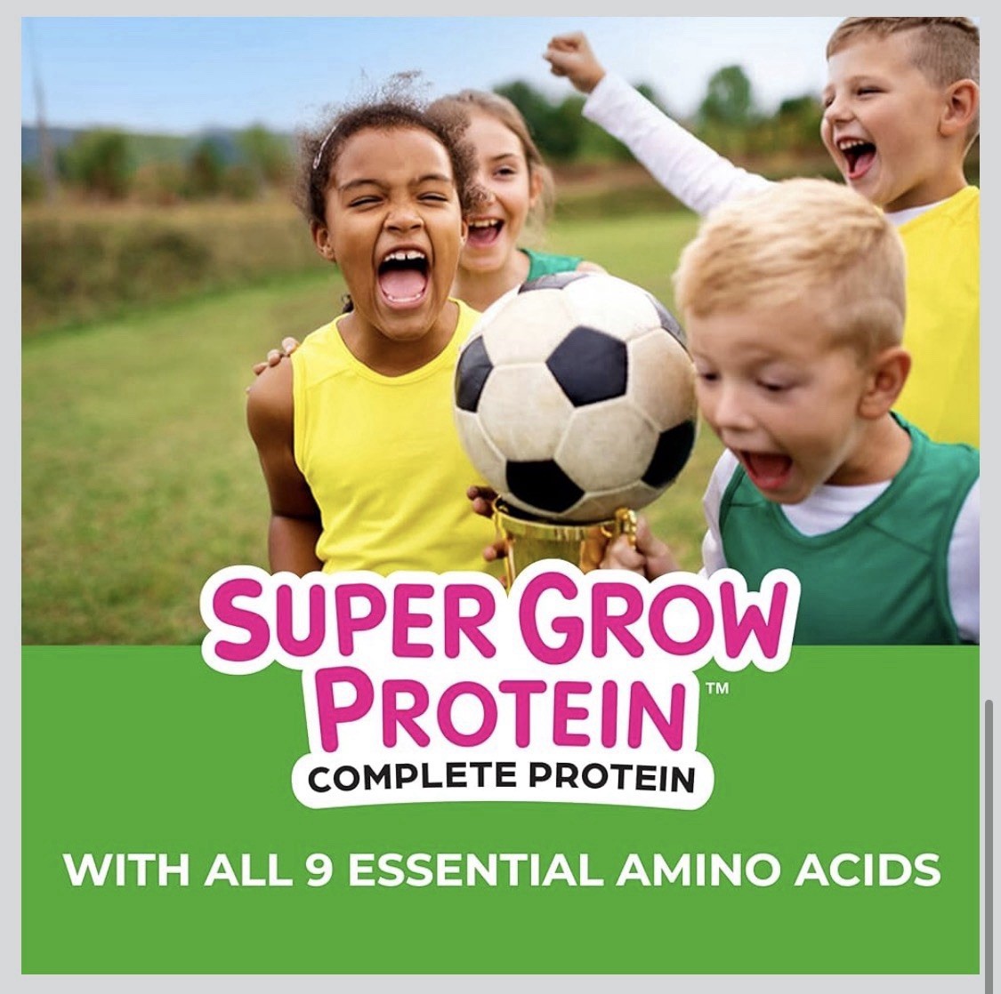 4x SEALED Orgain Kids Protein Powder Nutrition Shake Mix Vanilla Bean Ice Cream
