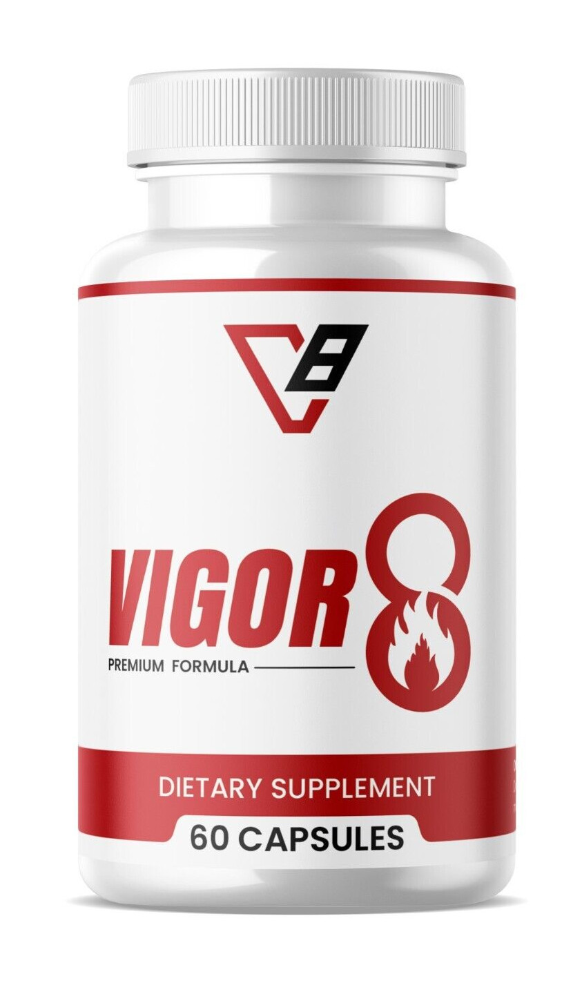 Vigor8 Vigor 8 pills For ED 60 caps BIGD Vigor supplement capsules Booster4men