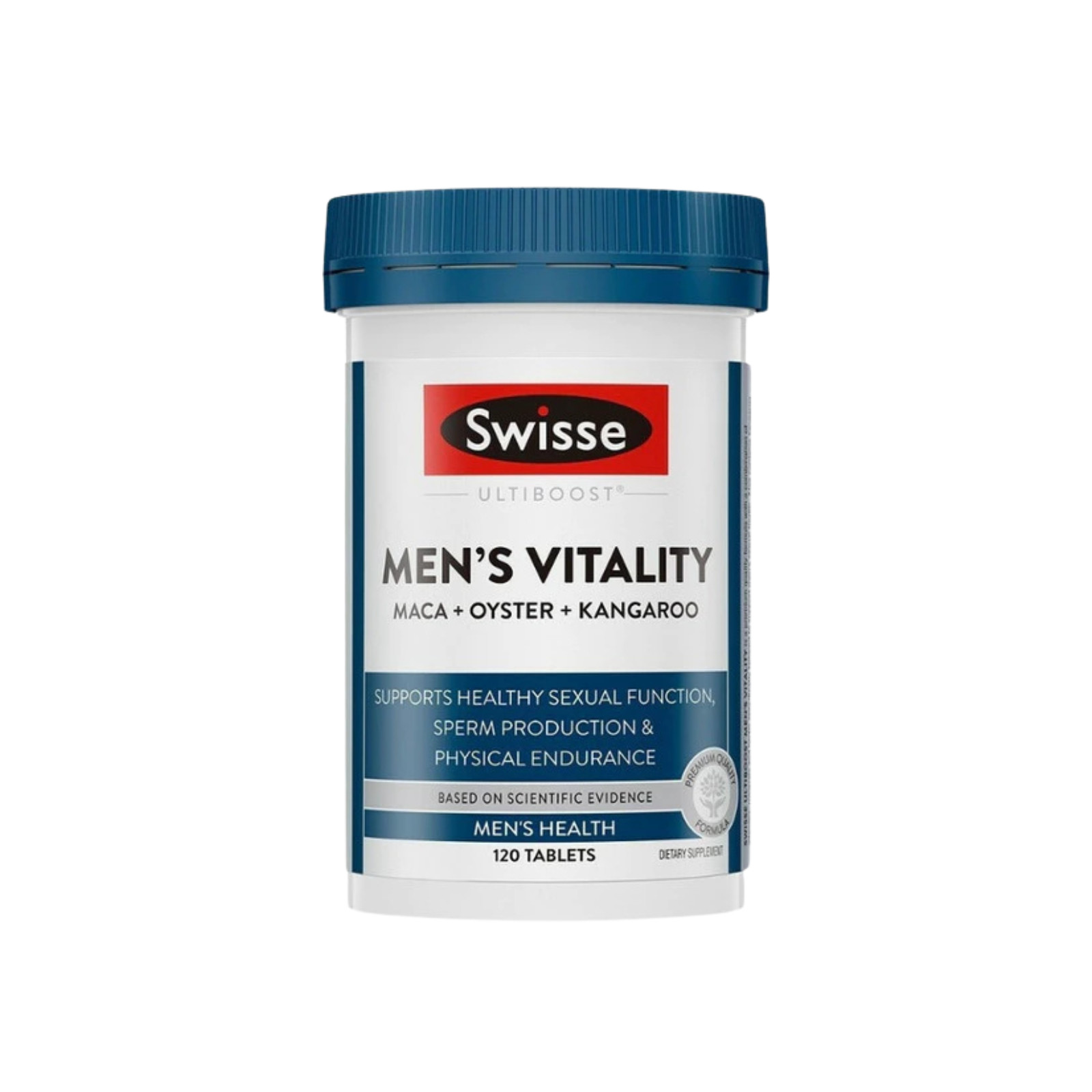 Swisse Ultiboost Mens Vitality Maca Oyster Kangaroo 120 Tablets Australia